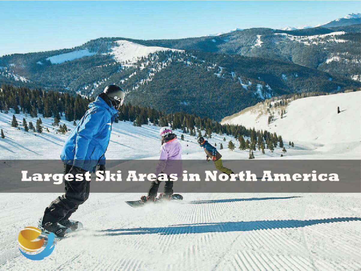 Largest Ski Areas in North America